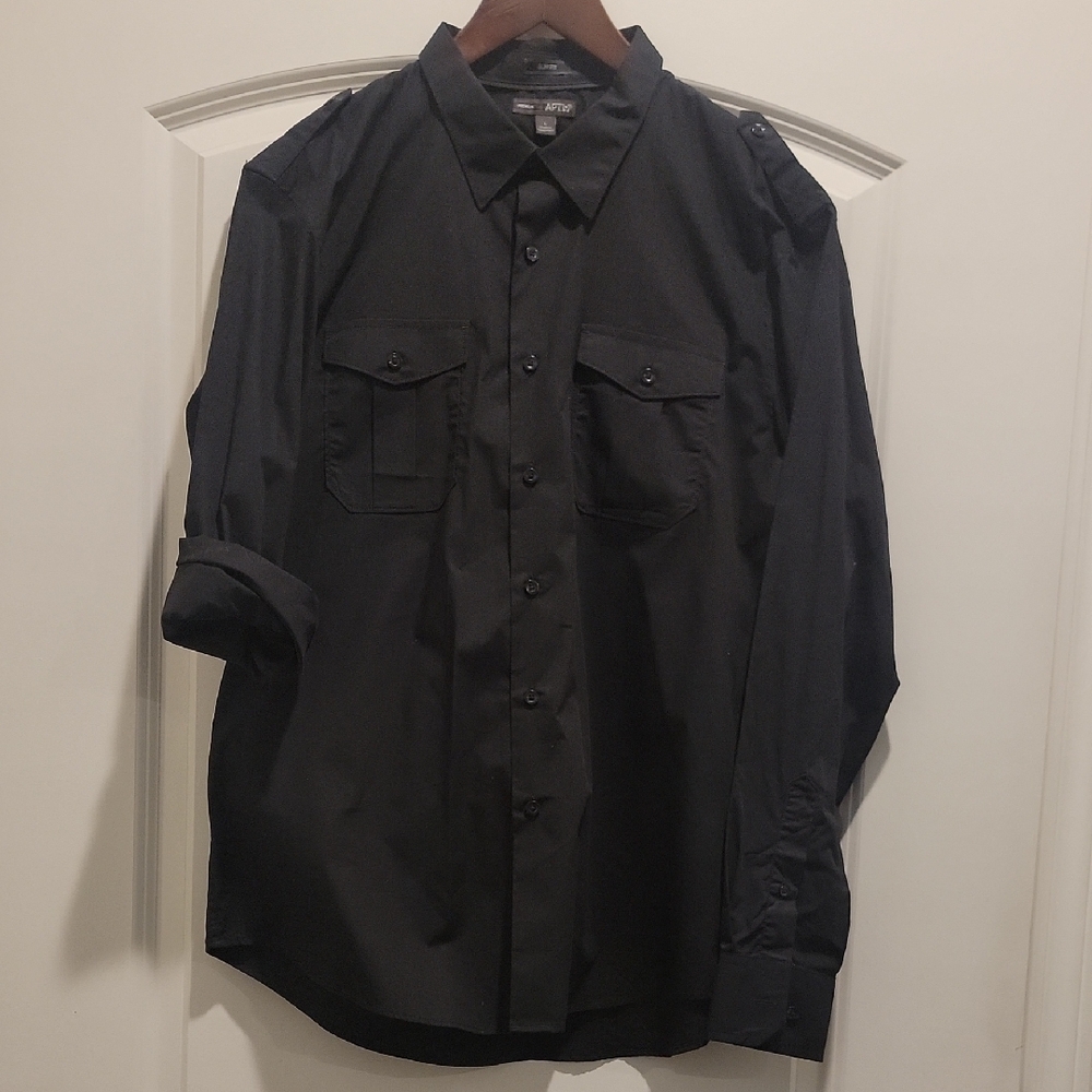 Black Button-Up Shirt